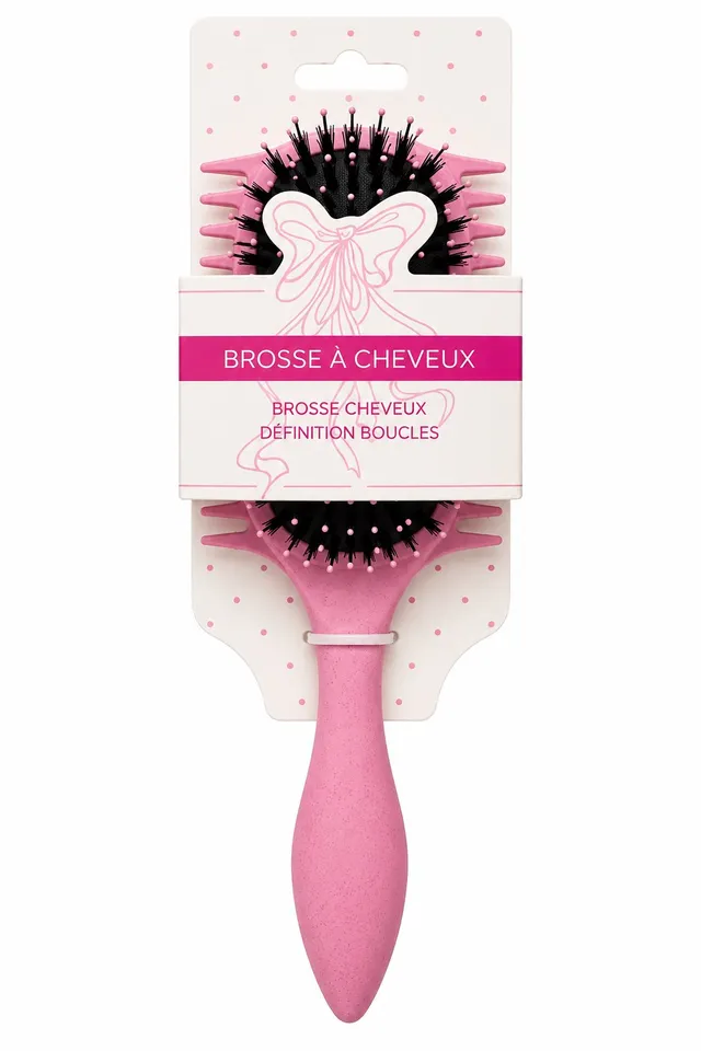 Brosse cheveux Définition boucles démêlage