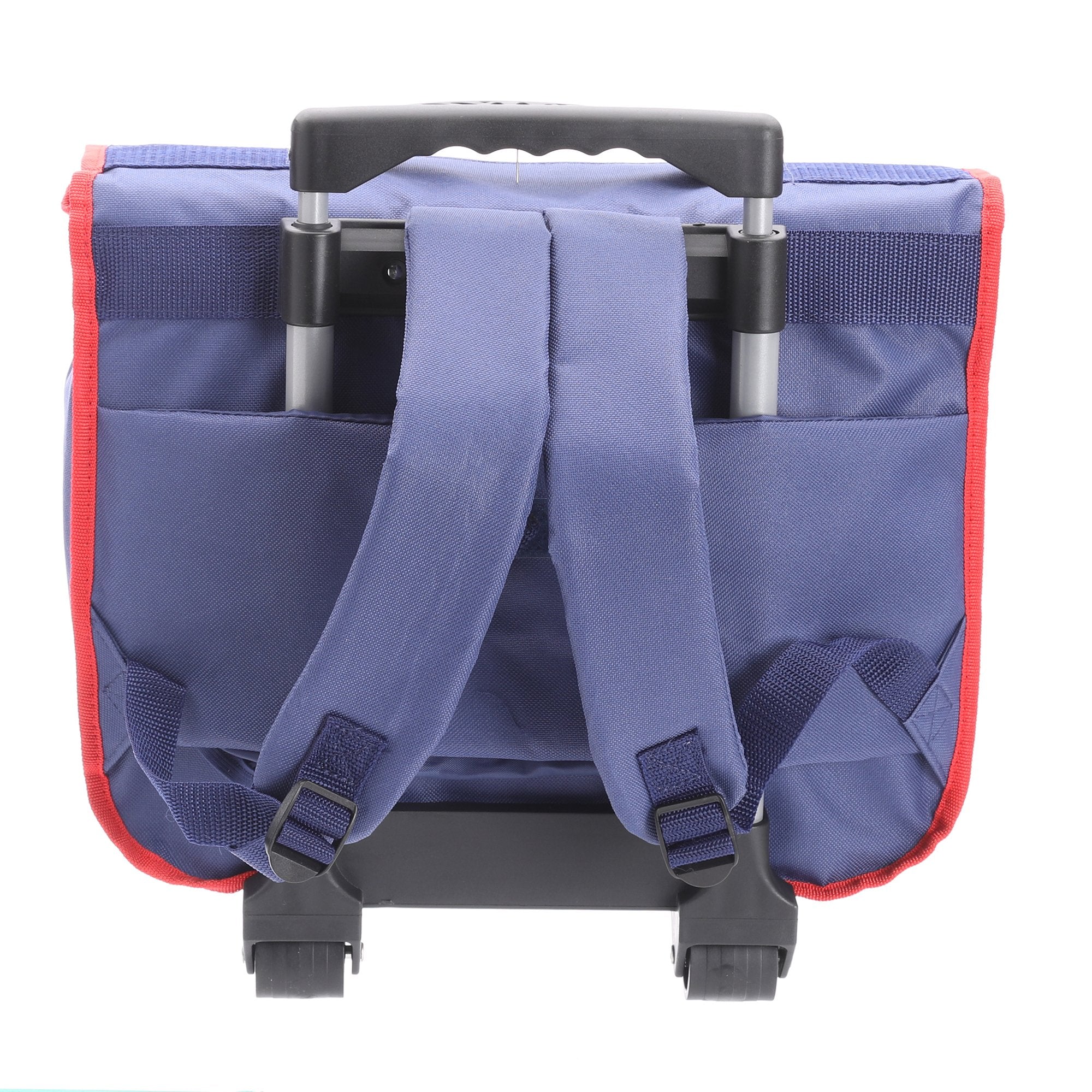 Cartable Trolley 4-6 Ans Crabes Rayures École