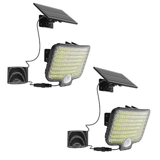 Red Deco Brightly lot 2 spots solaires LED détecteur mouvement