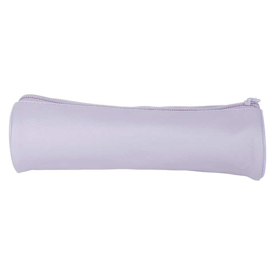 Stokomani trousse imitation cuir violet scolaire