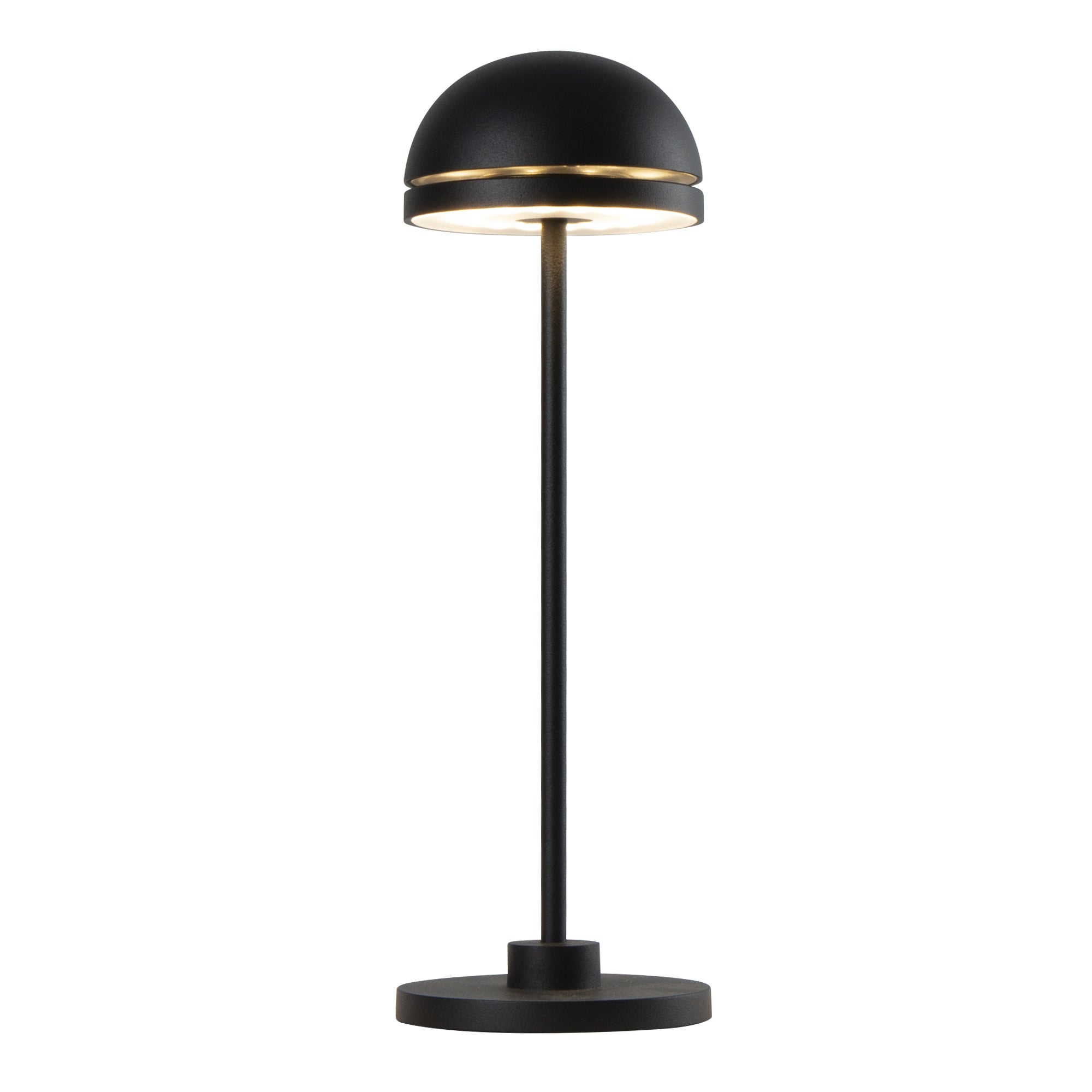 Red Deco Duplo Cup Black lampe sans fil noire H26cm tactile