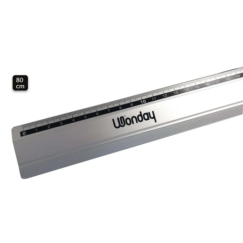 Safe Tool Fournitures de bureau regle coupe aluminium 80 cm
