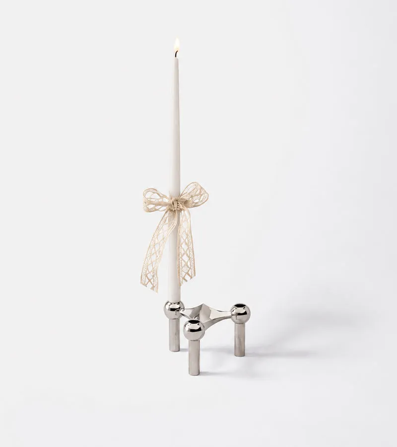 Stoff Nagel bougeoir et bougies design iconique