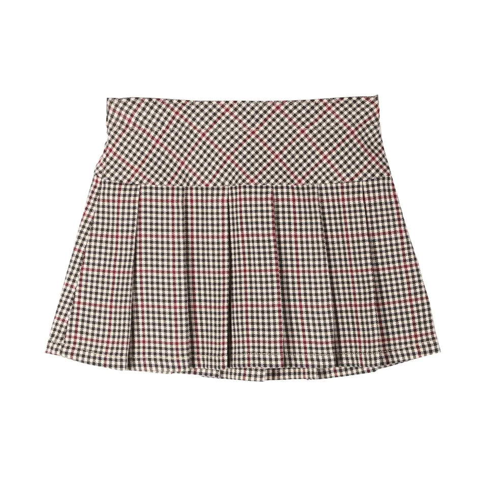 Stokomani Mode Jupe plissée beige enfant 04A