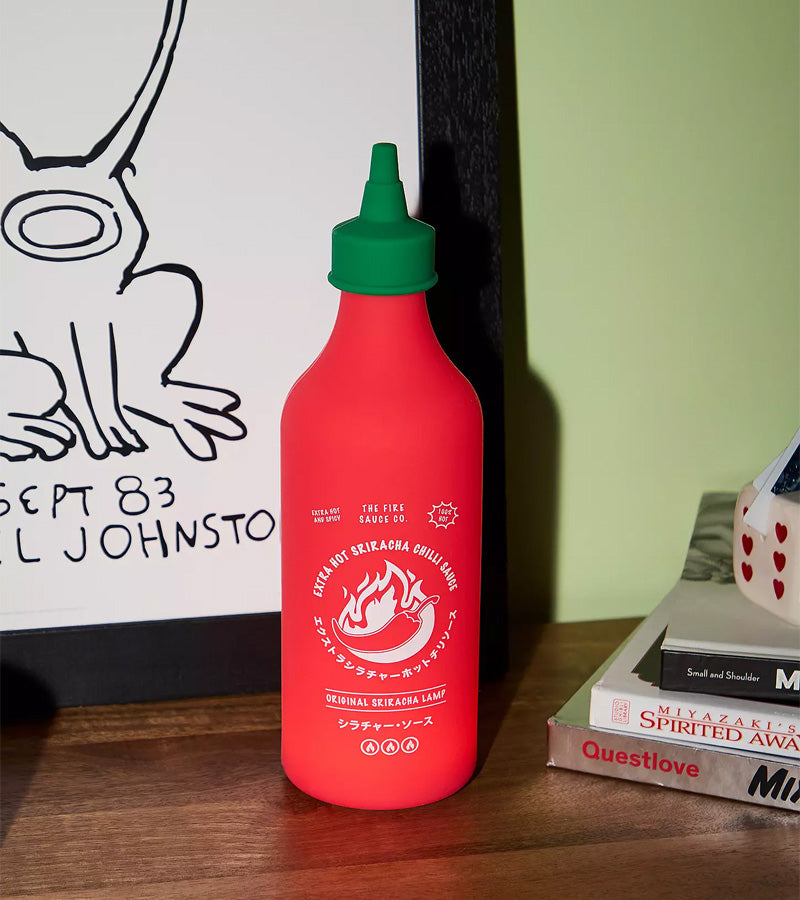 L'avant gardiste Veilleuse Sauce piquante Sriracha rouge
