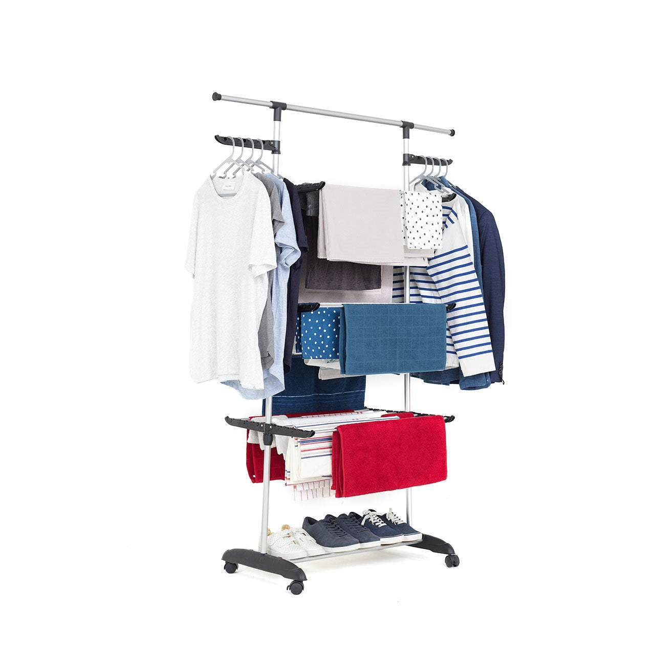 Red Deco Ultima séchoir à linge 3 niveaux 18m noir