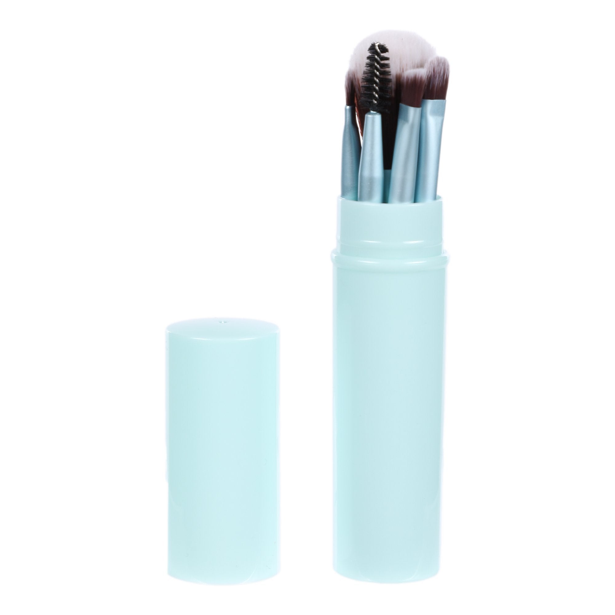 Stokomani Coffret 5 pinceaux de maquillage + étuis
