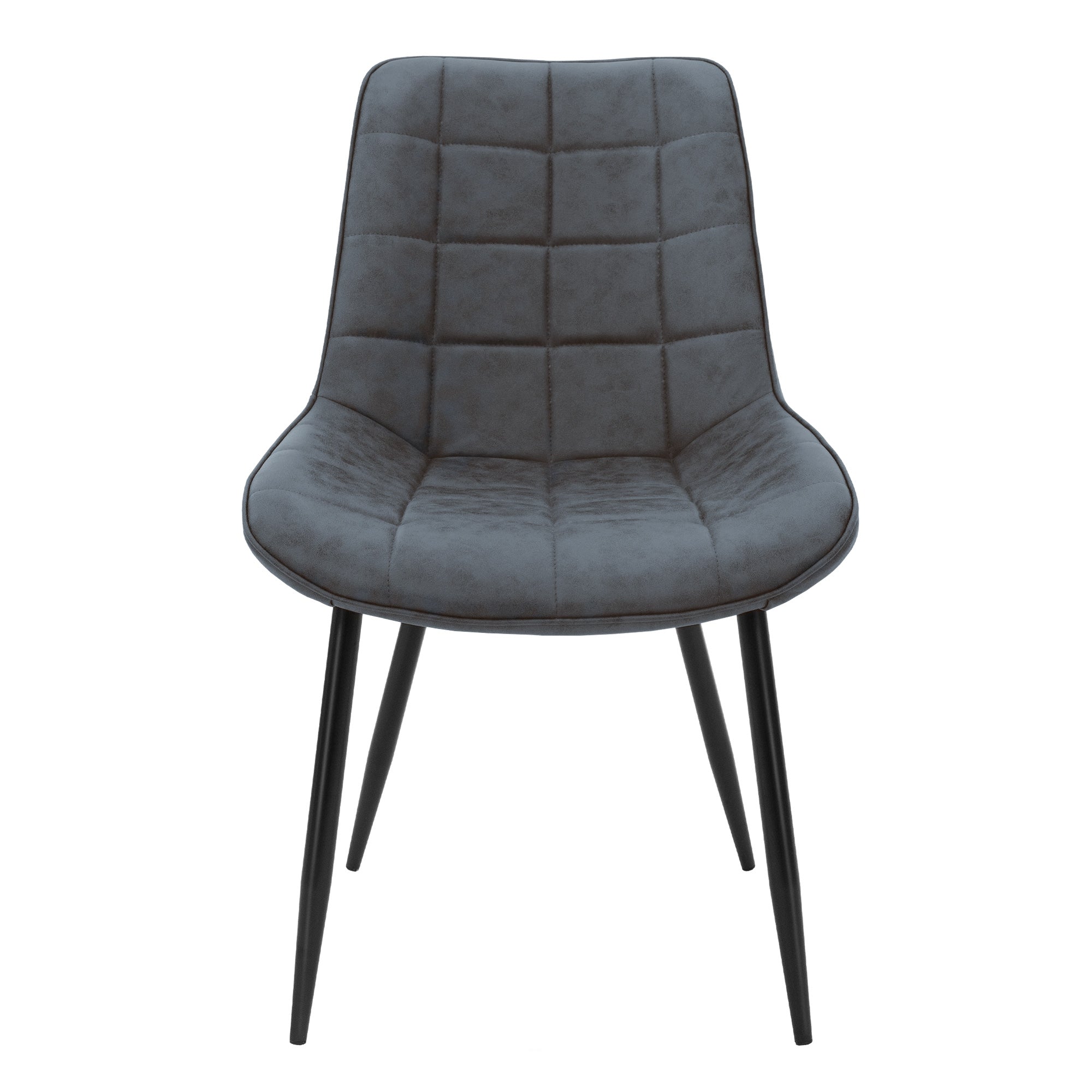ML-Design Chaise salle à manger similicuir anthracite lot 4