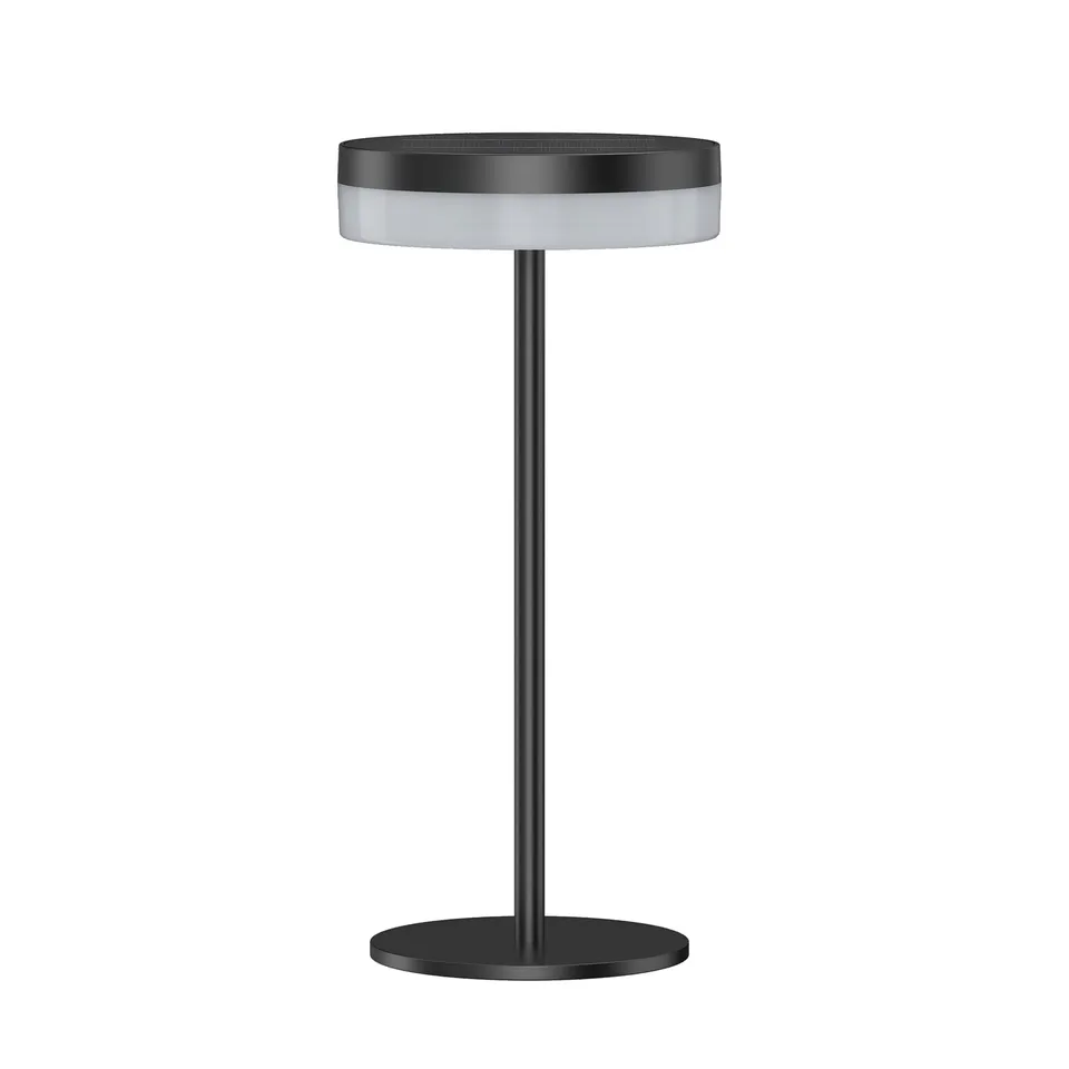 Red Deco Vivia Mini Solar H27cm lampe solaire table dimmable