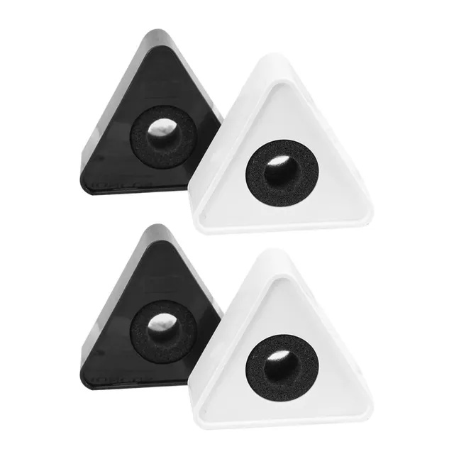 Milisten Drapeau Micro Triangle ABS 4 Pièces Interview
