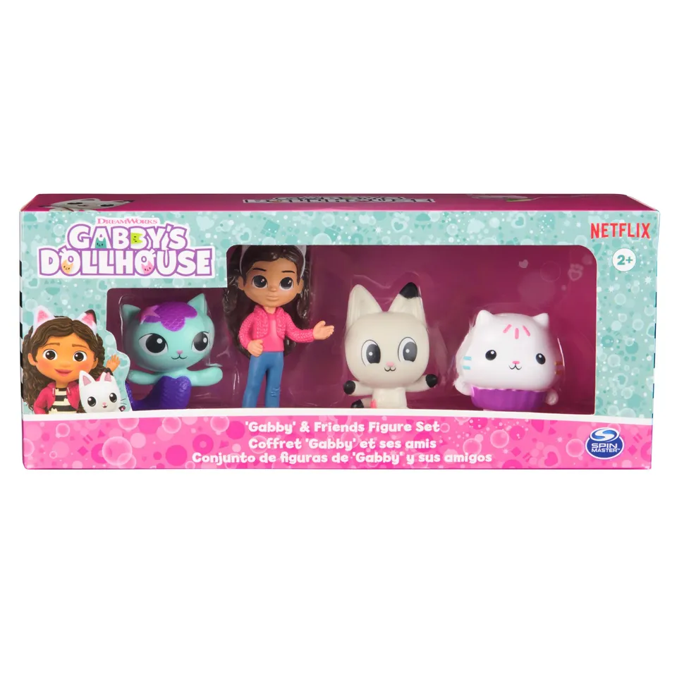 Gabby's Dollhouse coffret 4 figurines 8cm