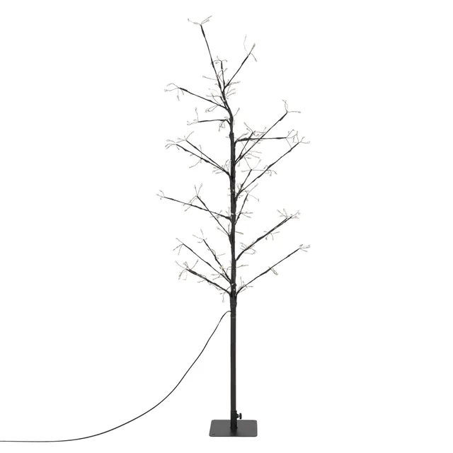 ECD Germany sapin LED blanc chaud 120 cm déco Noël IP44