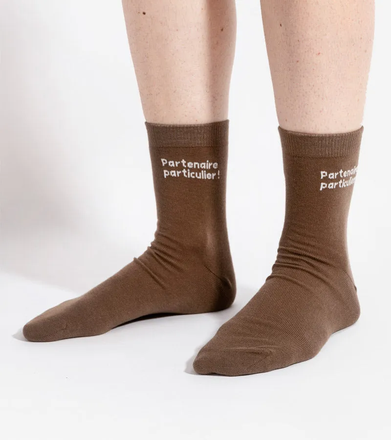 L'avant gardiste Partenaire chaussettes homme années 80