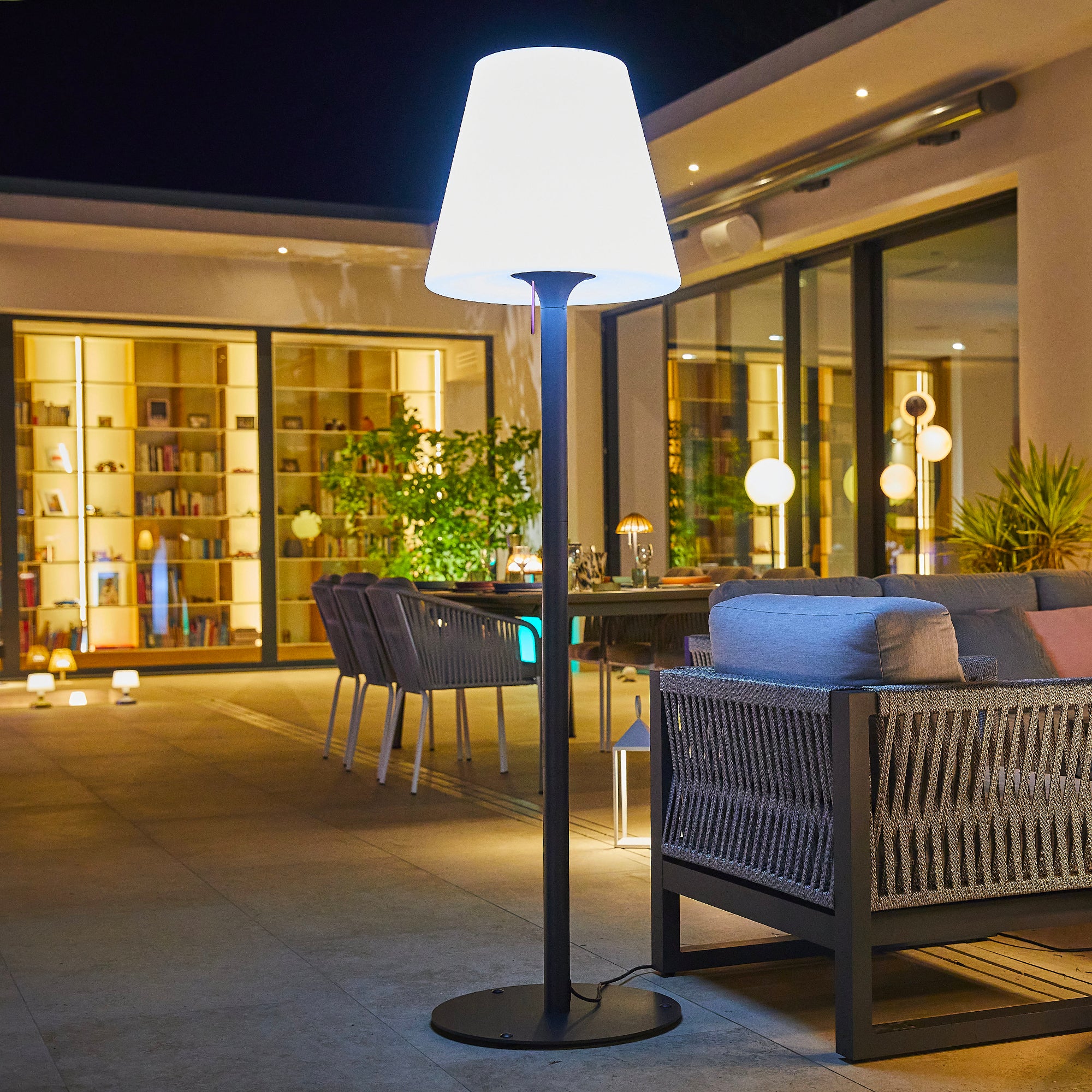 Red Deco Standy H180 lampadaire filaire E27 blanc froid