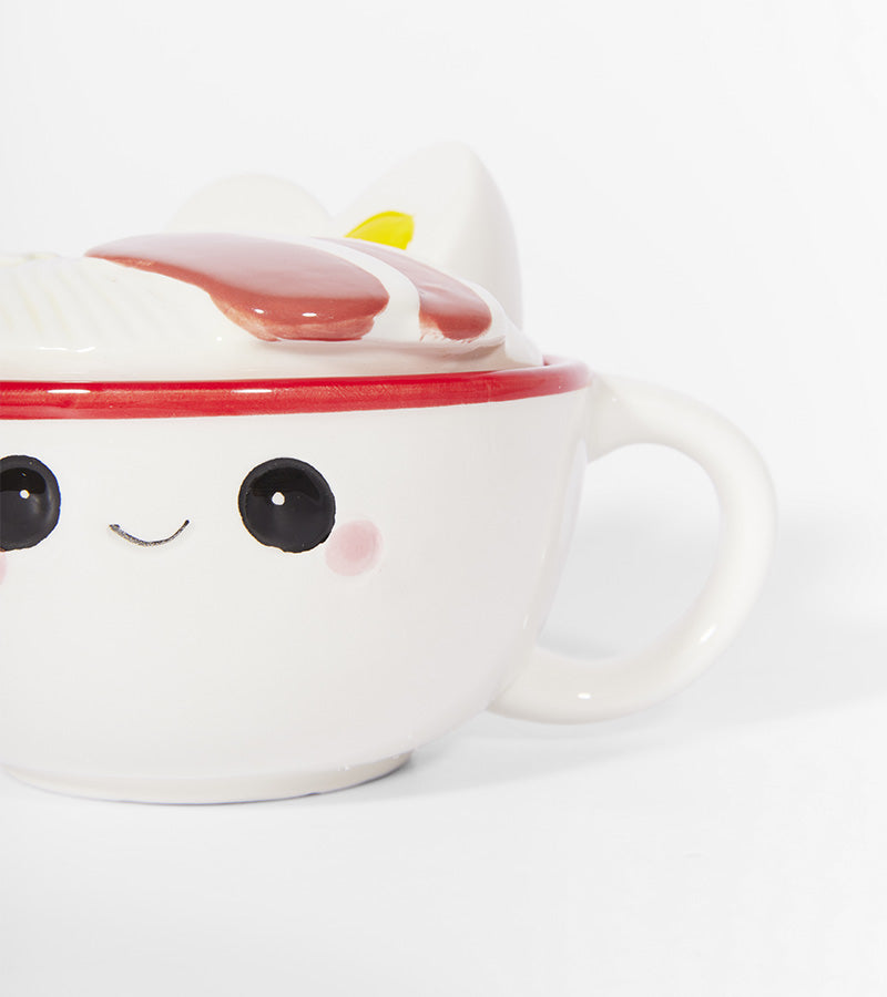 L'avant gardiste Vaisselle Mug ramen avec couvercle japon kawaii