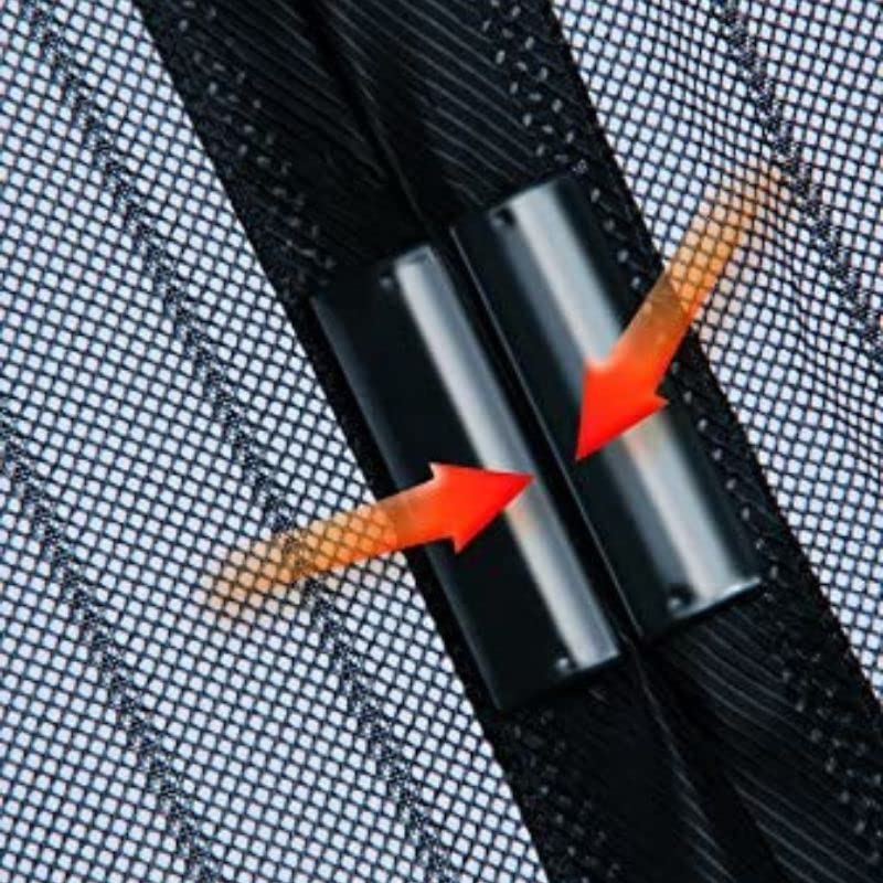 Shop-Story Sunflower Mesh rideau moustiquaire porte aimantée