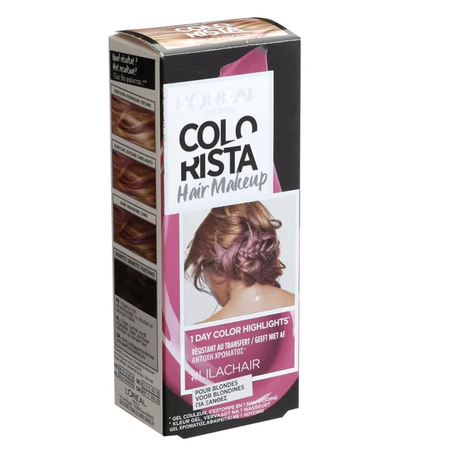 L'Oréal Colorista coloration cheveux lila pastel sans ammoniaque
