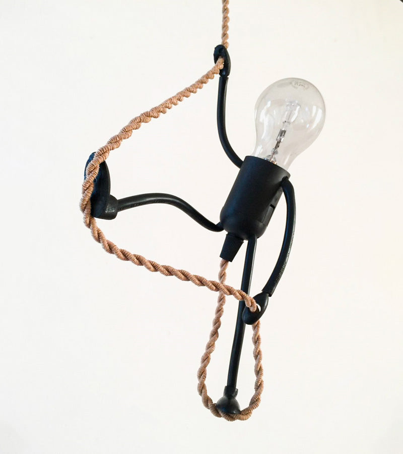 Mr. Bright lampe à suspension bonhomme lumière douce