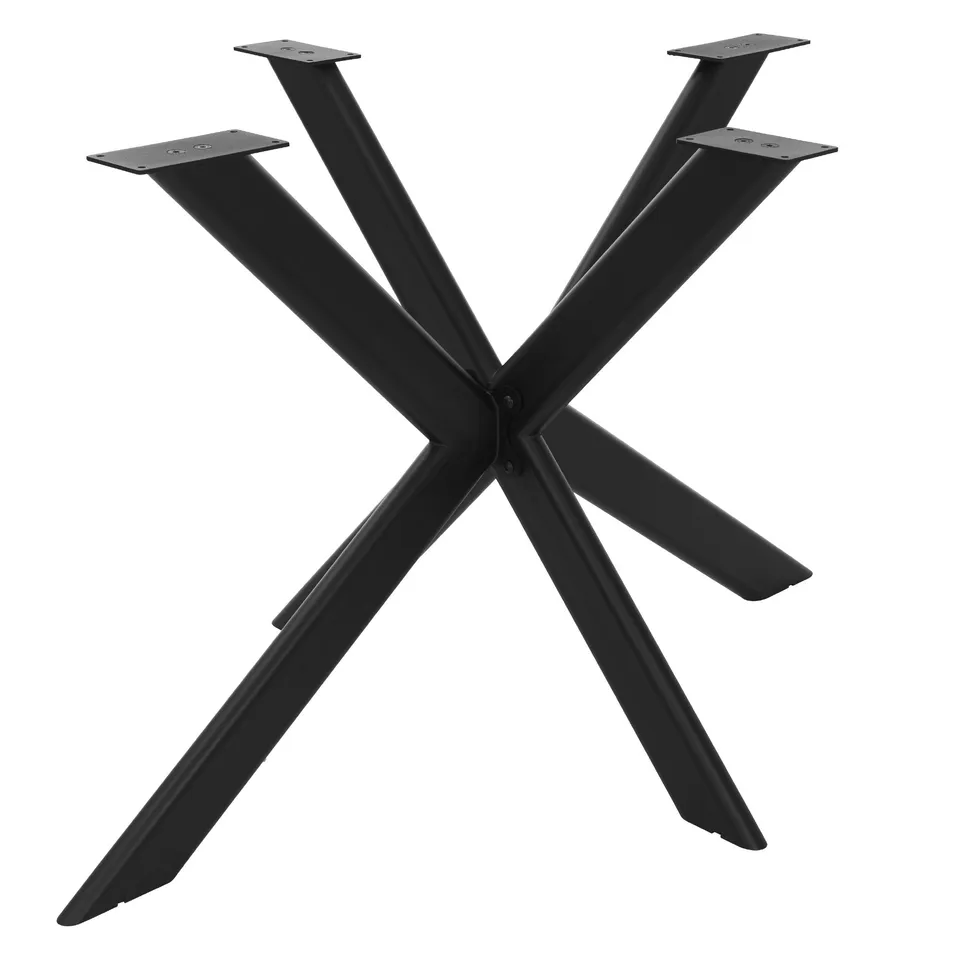 ECD Germany Möbel pied table spider 120x78 acier noir