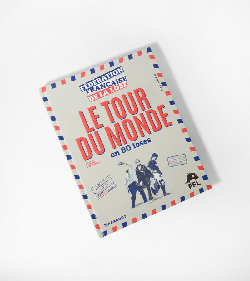 L'avant gardiste Livres Papeterie Le tour du monde en 80 loses livre humour