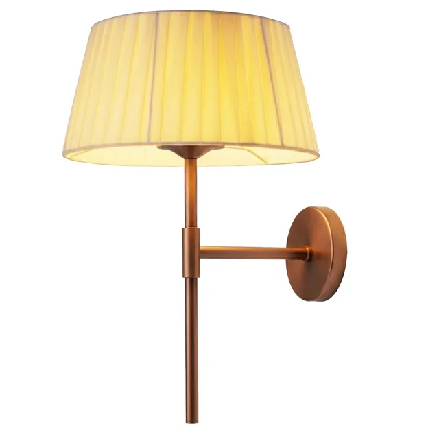 Red Deco Click Corten applique murale bronze H32 cm LED