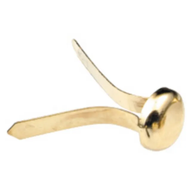 Safe Tool Fournitures de bureau 40 attaches parisiennes dorées 16 mm