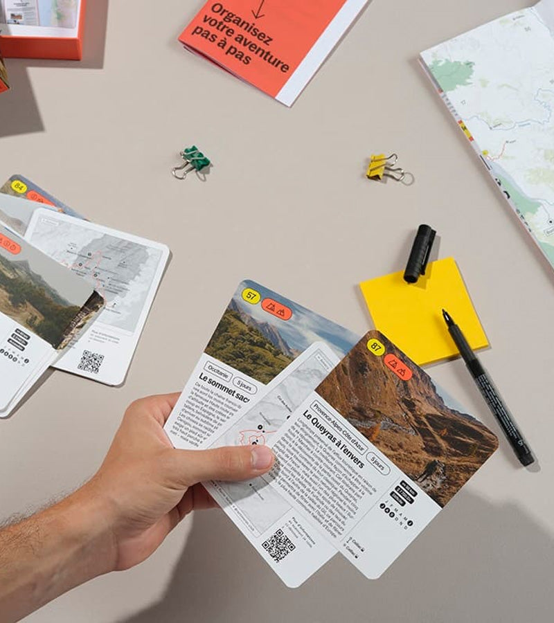 L'avant gardiste Livres Recto Verso France carte rando