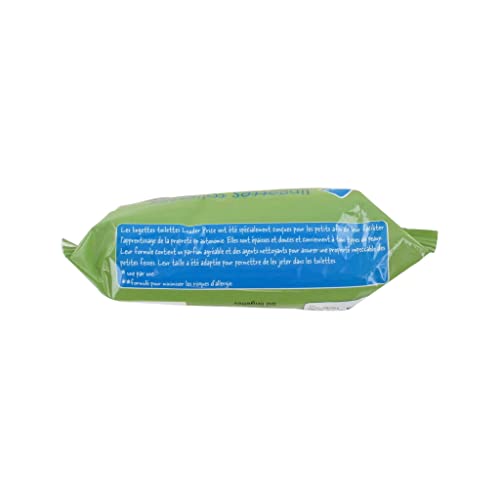 Leader Price lingettes toilettes jetables WC 250g