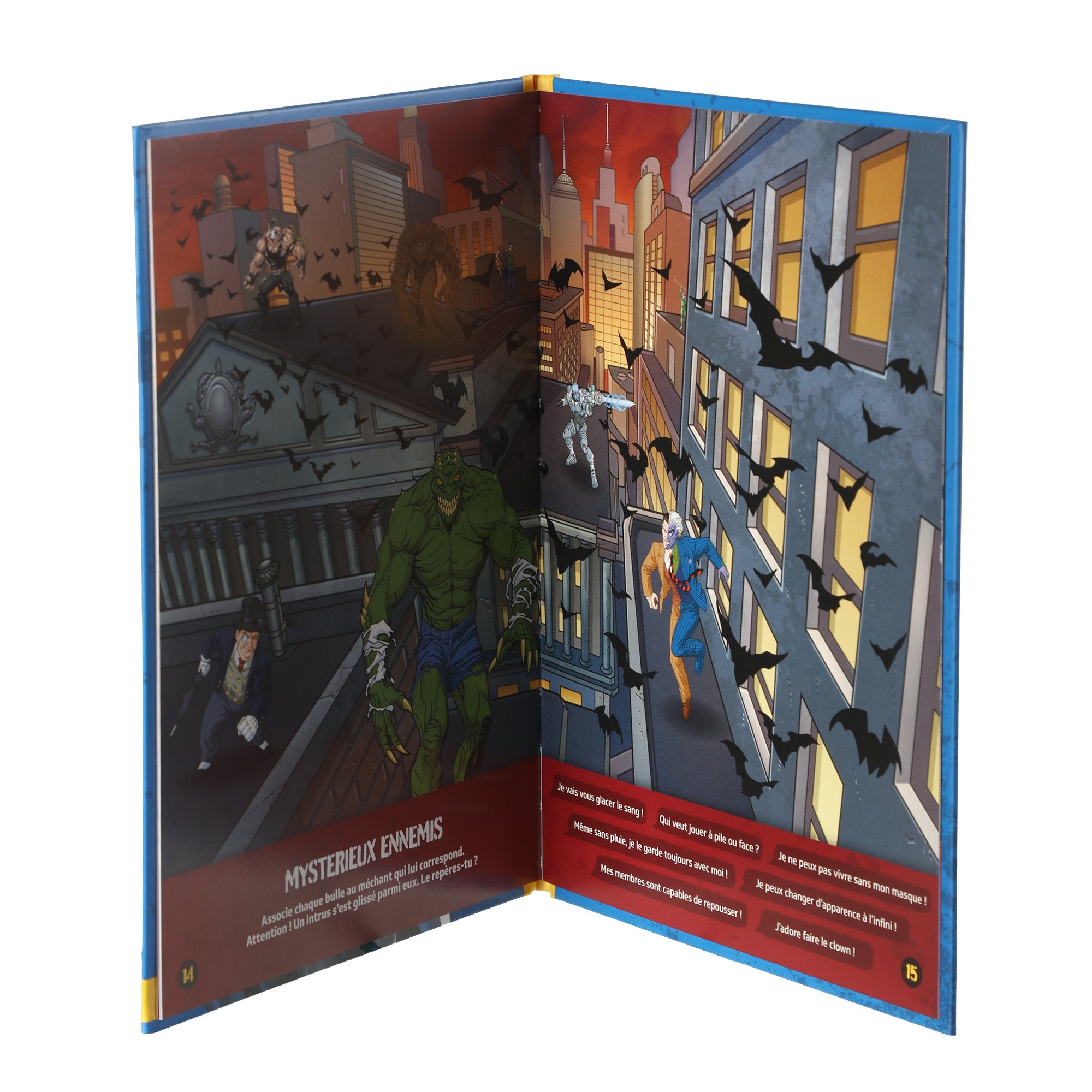 Batman livre cherche et trouve enfant