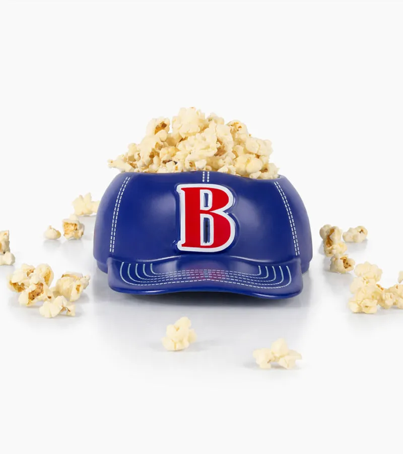 L'avant gardiste bol casquette baseball multifonctions snacks