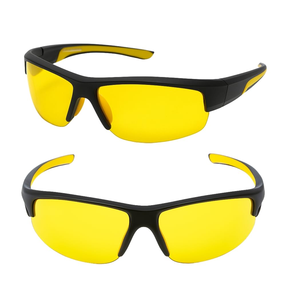 Shop-Story Juyar Lunettes soleil sport verres jaunes cat.2