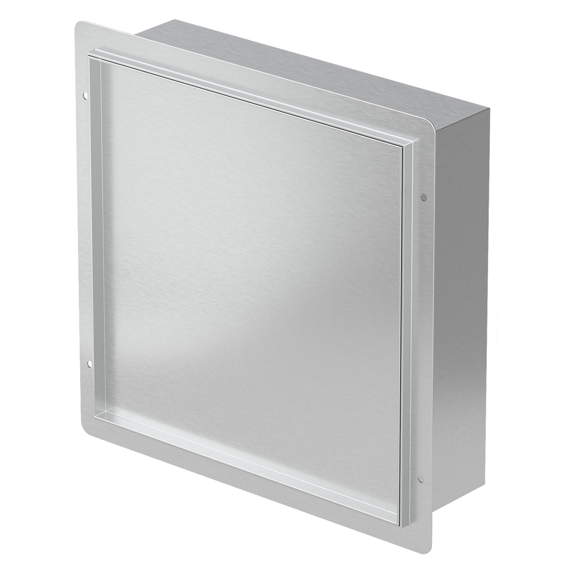 ECD Germany niche de douche inox porte carrelable 60x30 noir