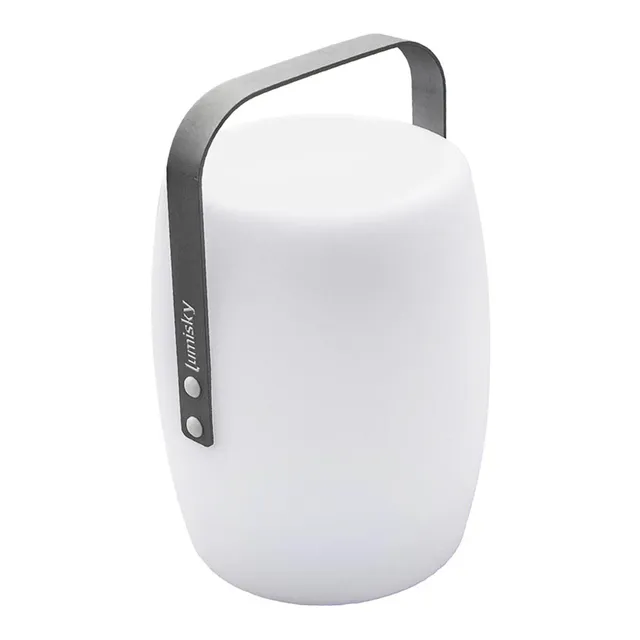 Red Deco Lucy Rock H31cm lanterne sans fil poignée dimmable