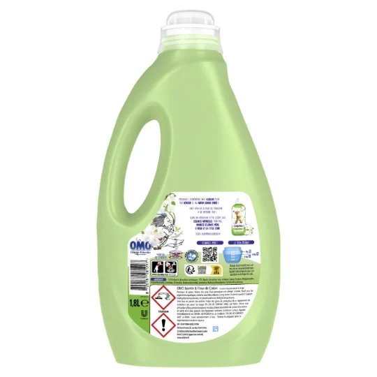 Stokomani Maison Lessive liquide jasmin fleur de coton 60 doses