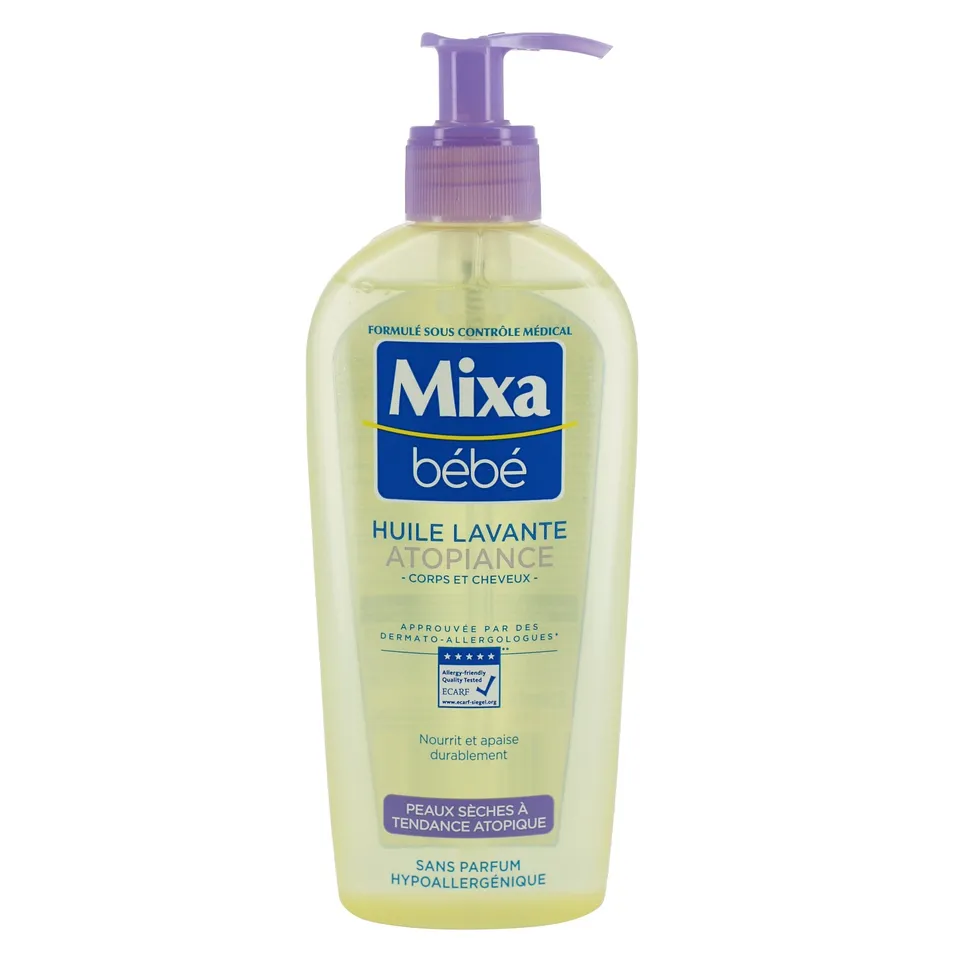 Mixa Bébé Atopiance huile lavante apaisante corps ph neutre