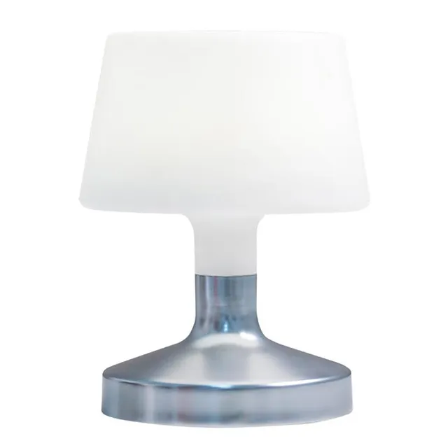 Red Deco Helen Silver H21cm lampe sans fil touch acier dimmable