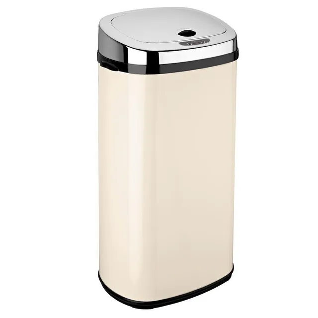 Red Deco Largo 42L poubelle automatique crème brillant inox