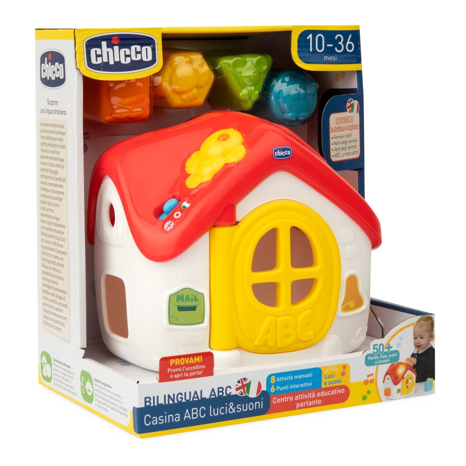 Stokomani maison boîte à formes bilingue jouet éveil bébé