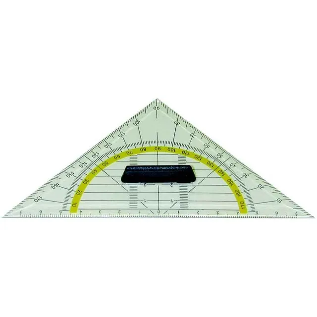 Safe Tool Équerre géométrique 45° 14 cm triangle