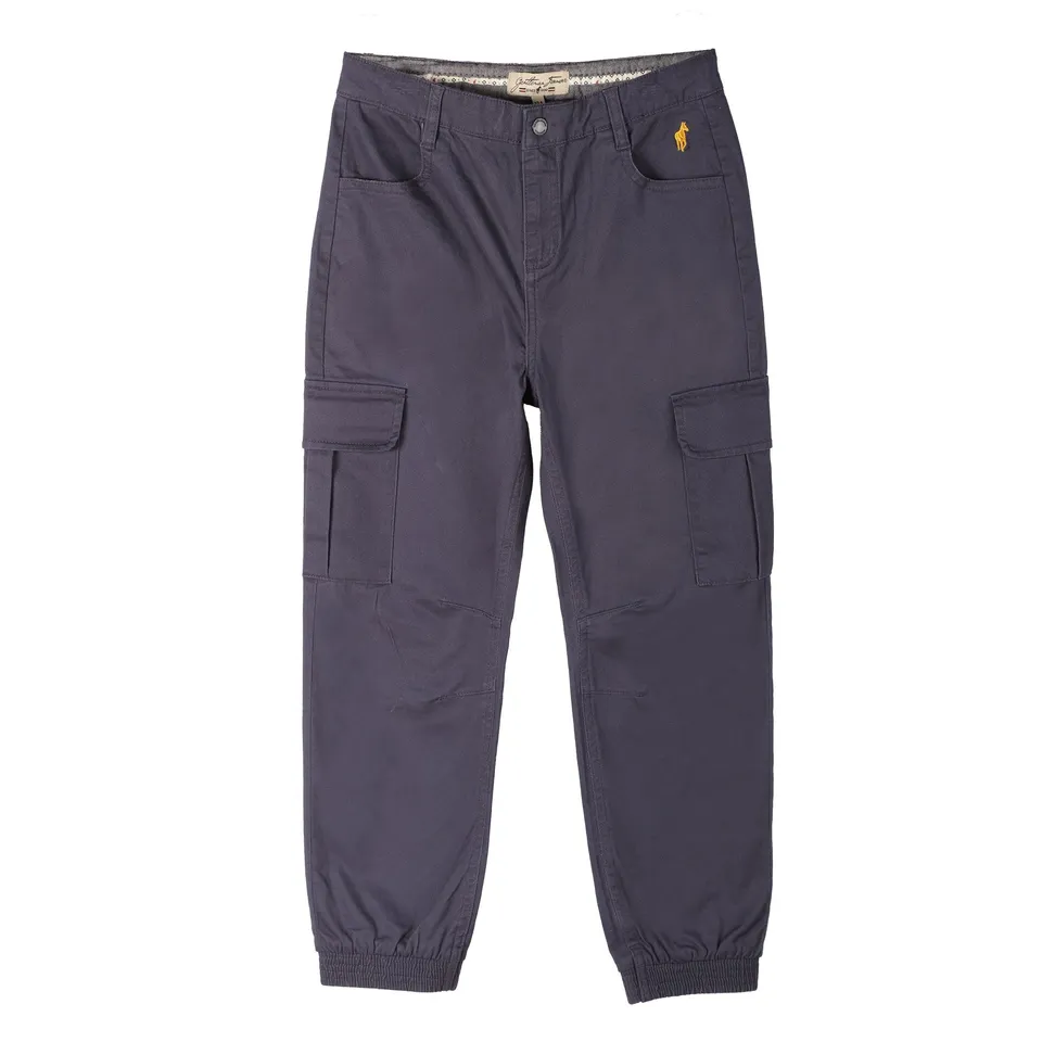 Stokomani Mode pantalon cargo bleu foncé enfant 08A