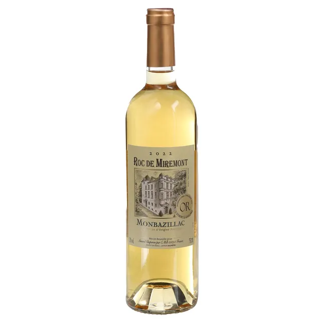 Roc de Miremont Monbazillac 2022 vin blanc 75 cl