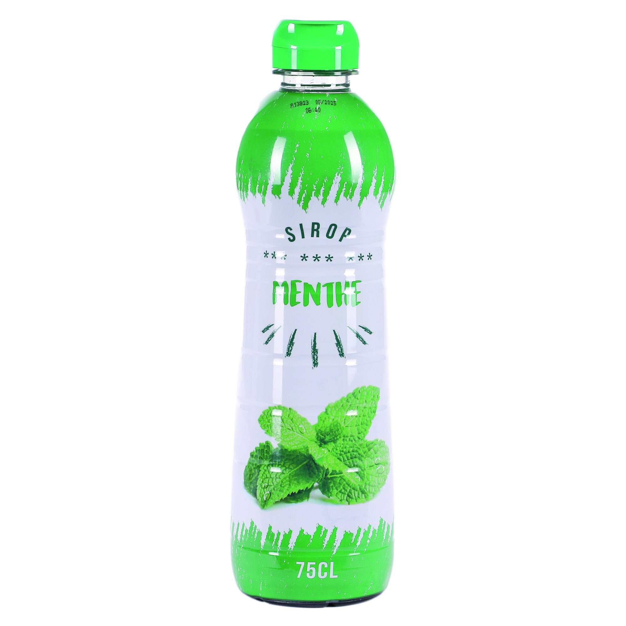 Sirop menthe à diluer bouteille pour boisson