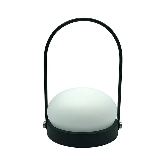 Red Deco Lampe sans fil Day lampe table poignée métal H22cm