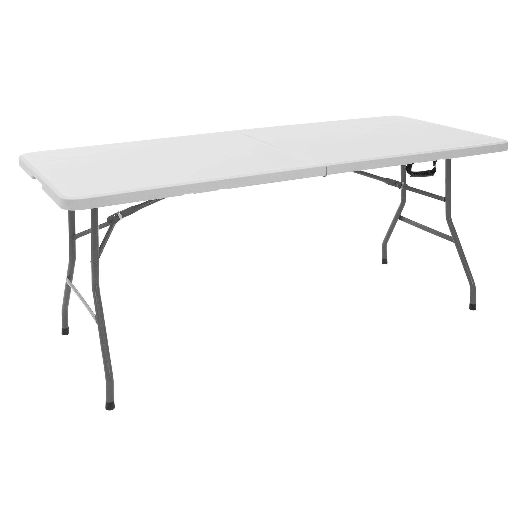 ECD Germany Sport table camping pliante plastique 180x74 poignée