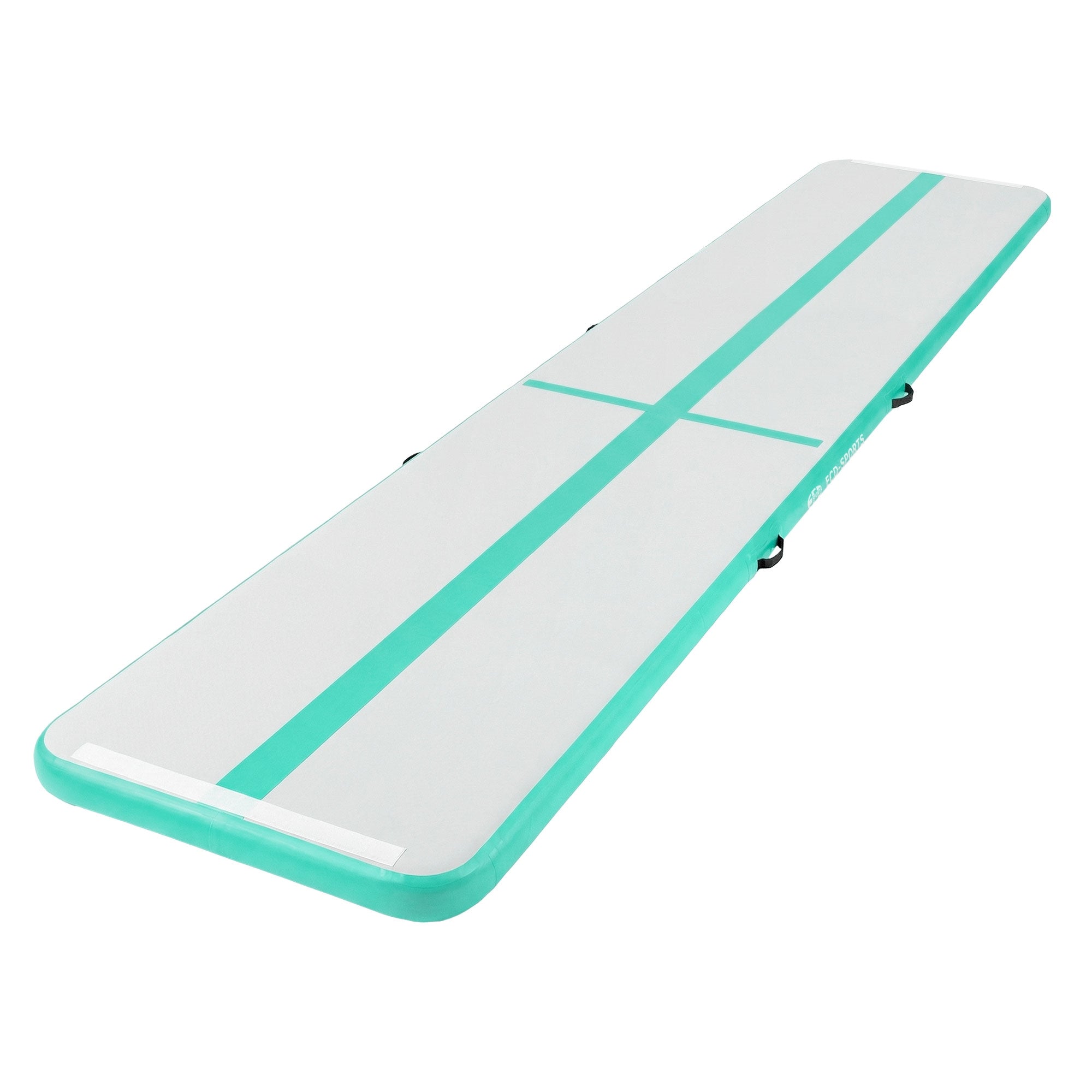 ECD Germany Sport Freizeit Airtrack 5m Tapis Gym Mint 500x100x10cm