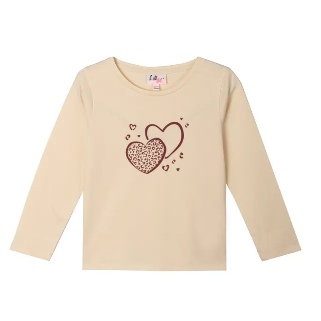 Stokomani Mode Tee-shirt beige enfant basique 03A-12A