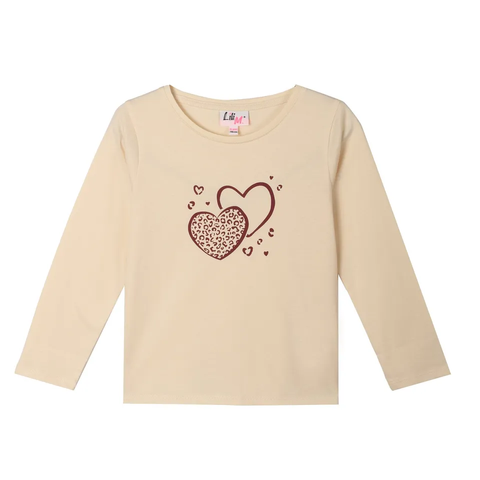 Stokomani Mode Tee-shirt beige enfant basique 03A-12A