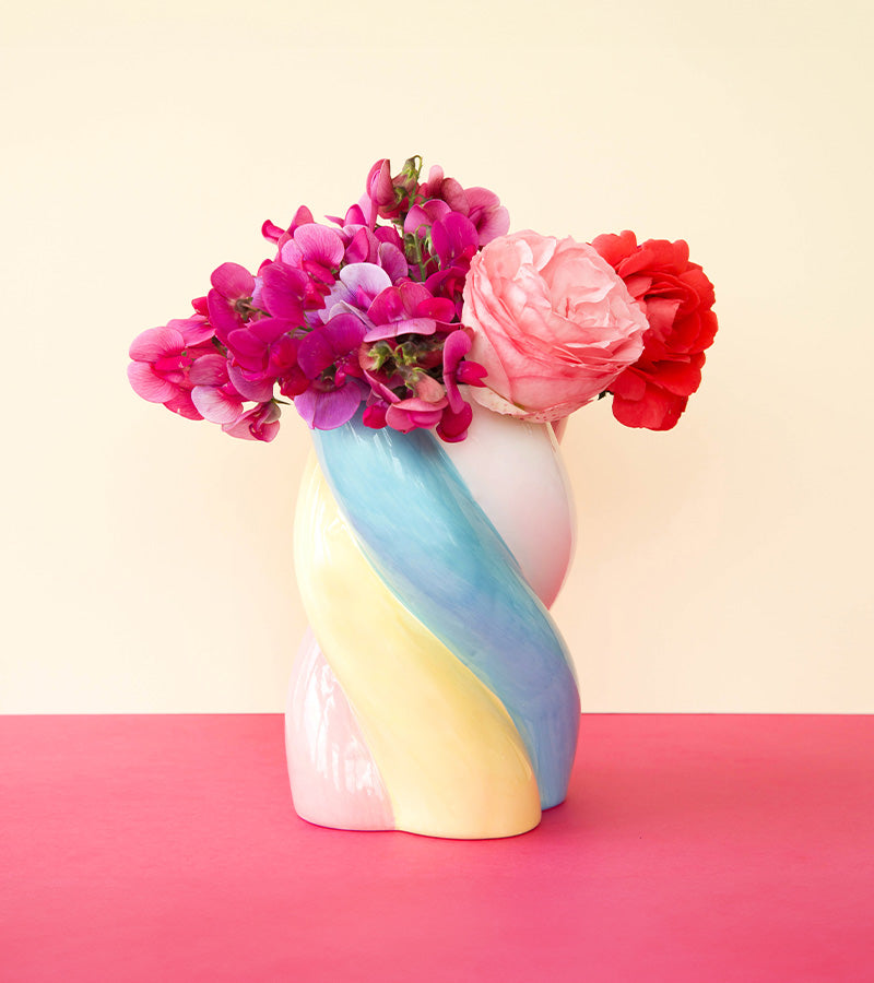 L'avant gardiste Vases vase Candy Marshmallow couleur sucrée déco