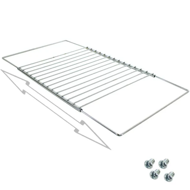 Shop-Story Maison grille four extensible 33-61 cm inox