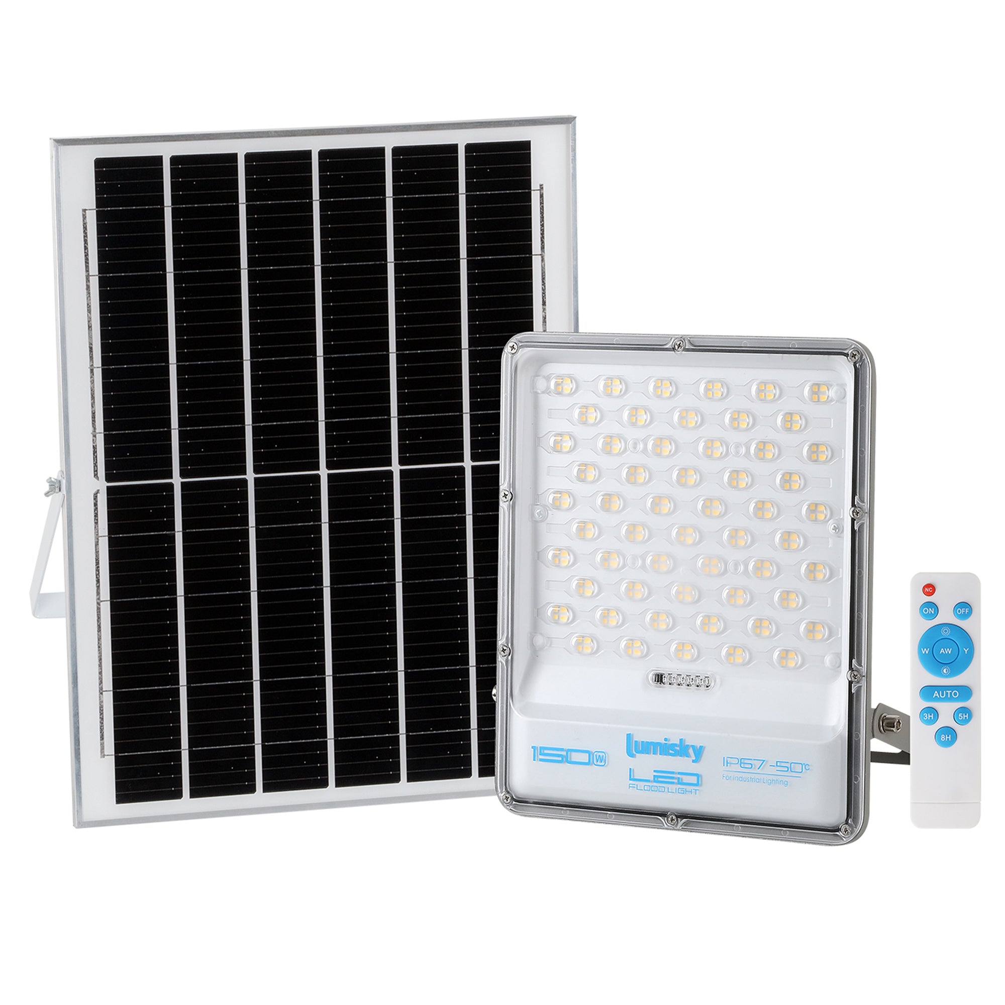 Red Deco Titan projecteur solaire 1400lm blanc chaud froid